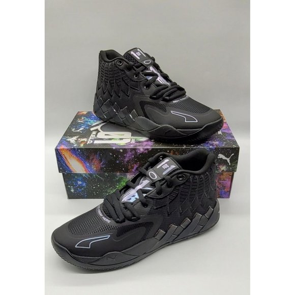 Puma MB.01 Low 'Iridescent Dreams' Basketball Shoes 376678-02 - Picture 4 of 12